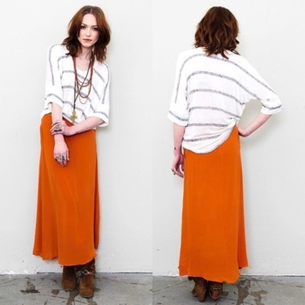 SILK✨One Teaspoon Harlequin Maxi Skirt